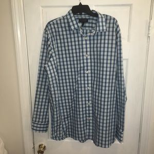 Banana Republic Plaid Button Down